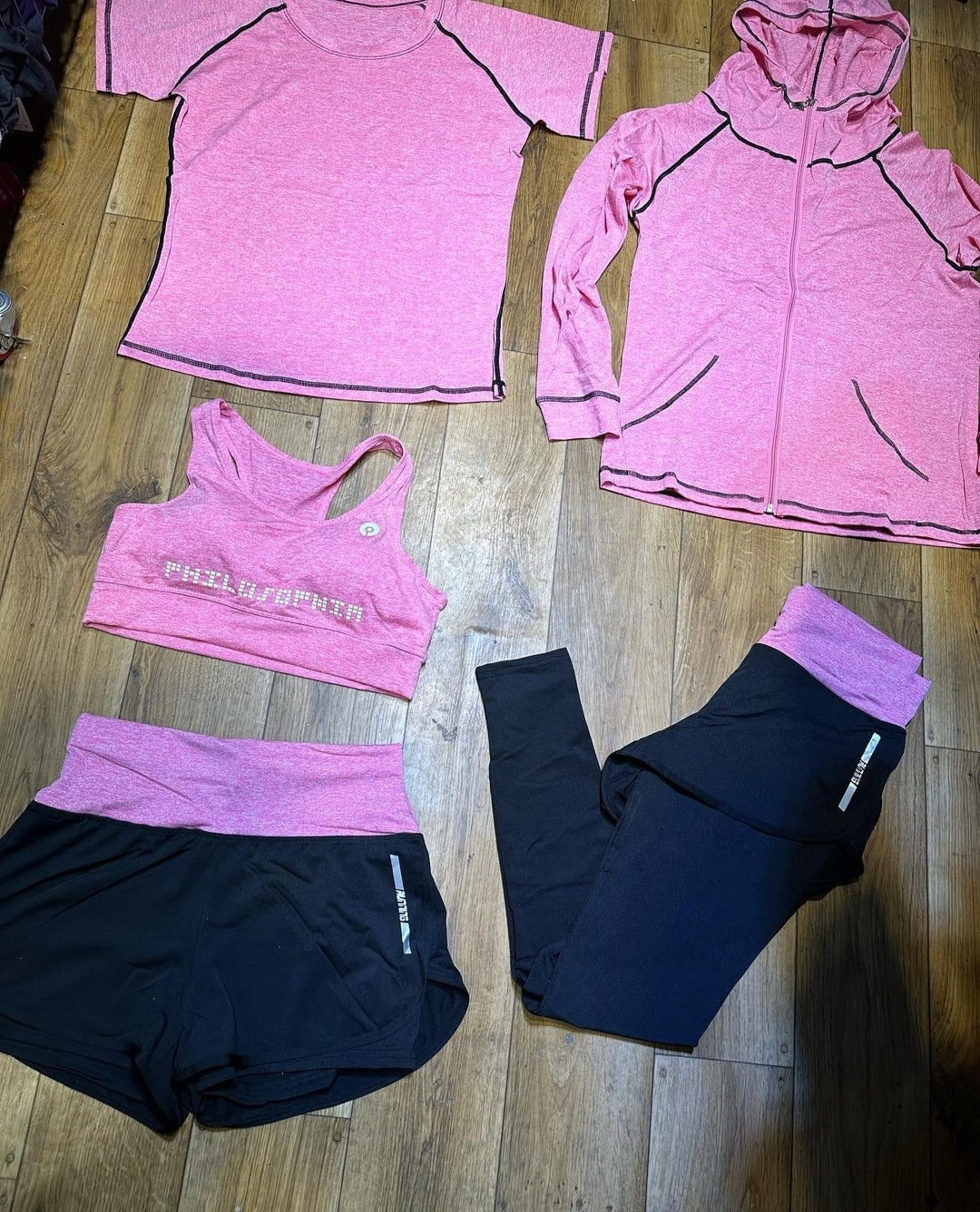 Pack fitness femme 5 pieces
