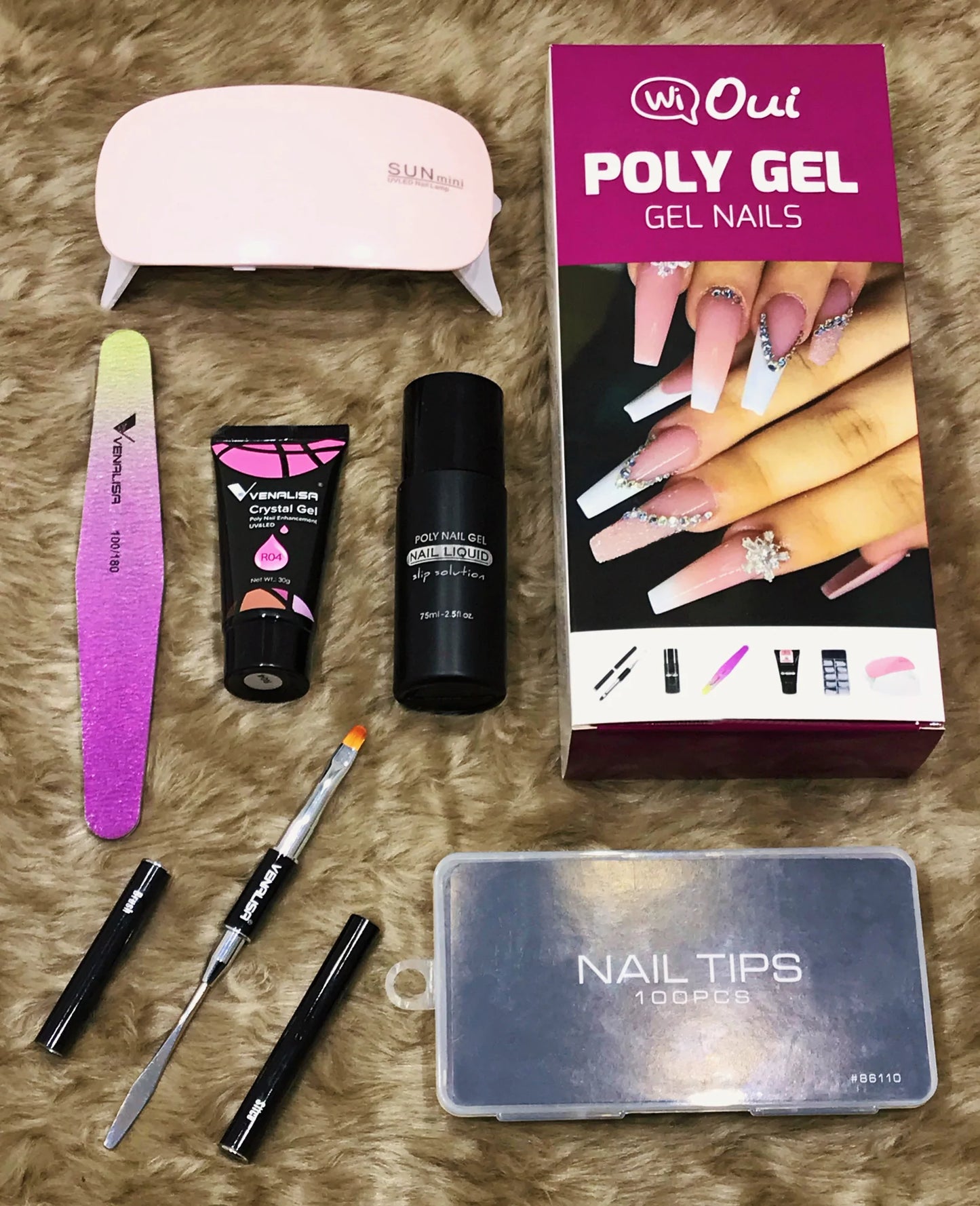 Pack gel ongles du princess