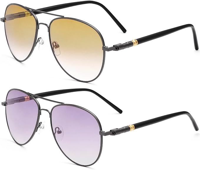 2 Lunettes de Soleil Homme