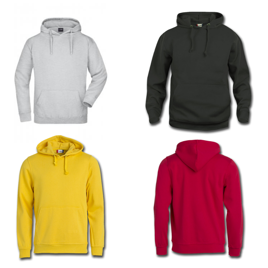 Pack Sweats (noir-gris-rouge-jaune)