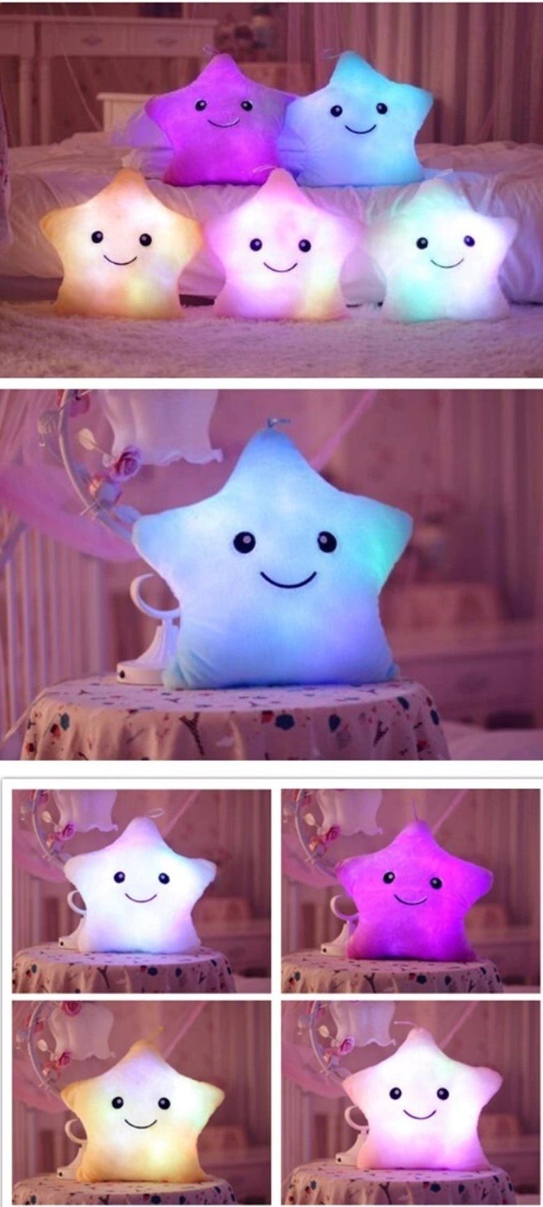 Luminous Star Pillow | وسادة النجمة المتوهجة