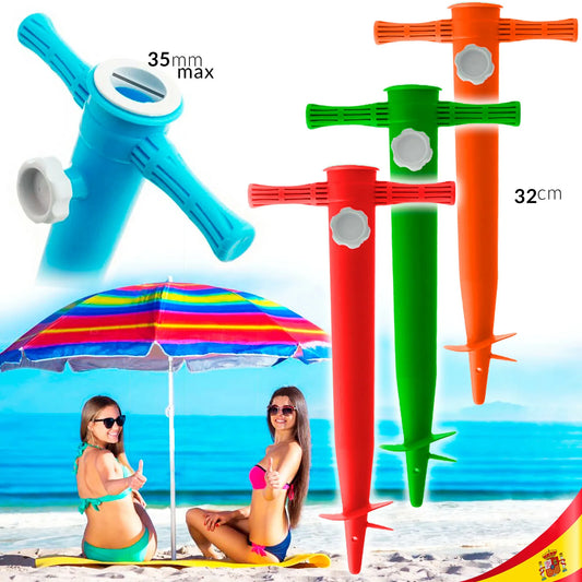 Plastic Beach Parasol Holder