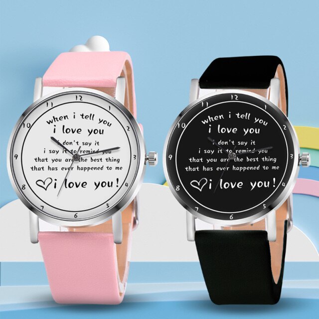 Montre couple  ساعة المتحابين