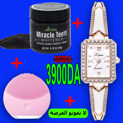 Pack montre lvpai foreo Miracle teeth