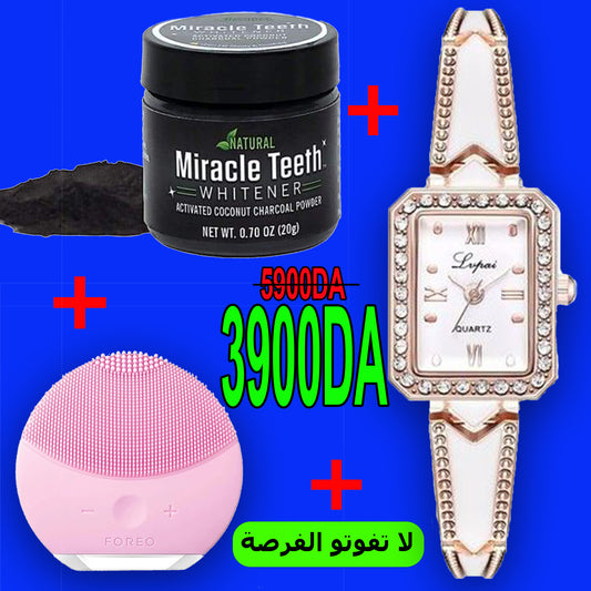 Pack montre lvpai foreo Miracle teeth